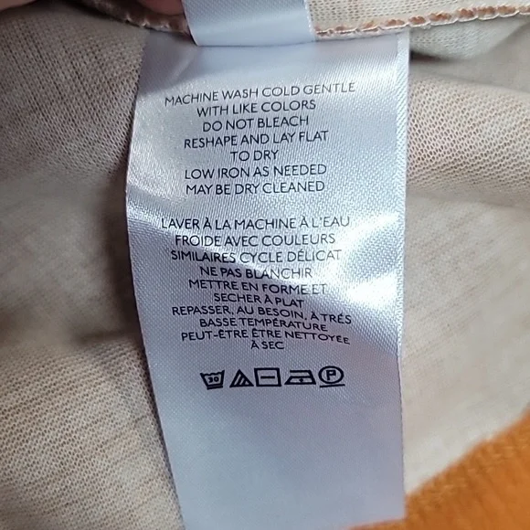 Anthropologie High-neck Tunic Sweater Beige Tan Size XS - Picture 4 of 5